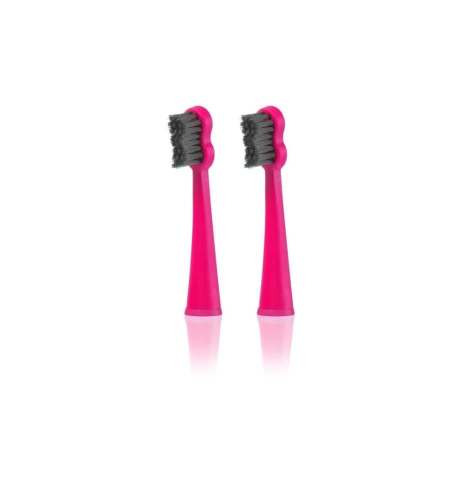 MEGASMILE - Zahnbürstenkopf Pink 2 Stück 2 Stück