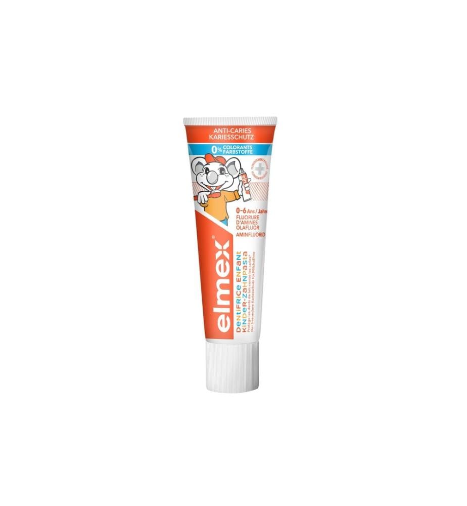 elmex - Dentifrice Enfants 0-6 ans 75 ml