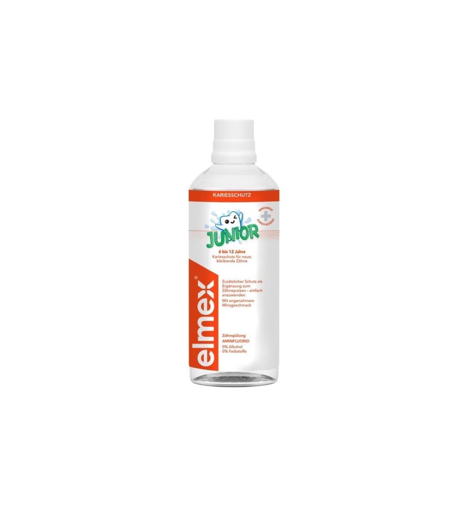 elmex - Bain de bouche Junior 6-12 ans 400 ml