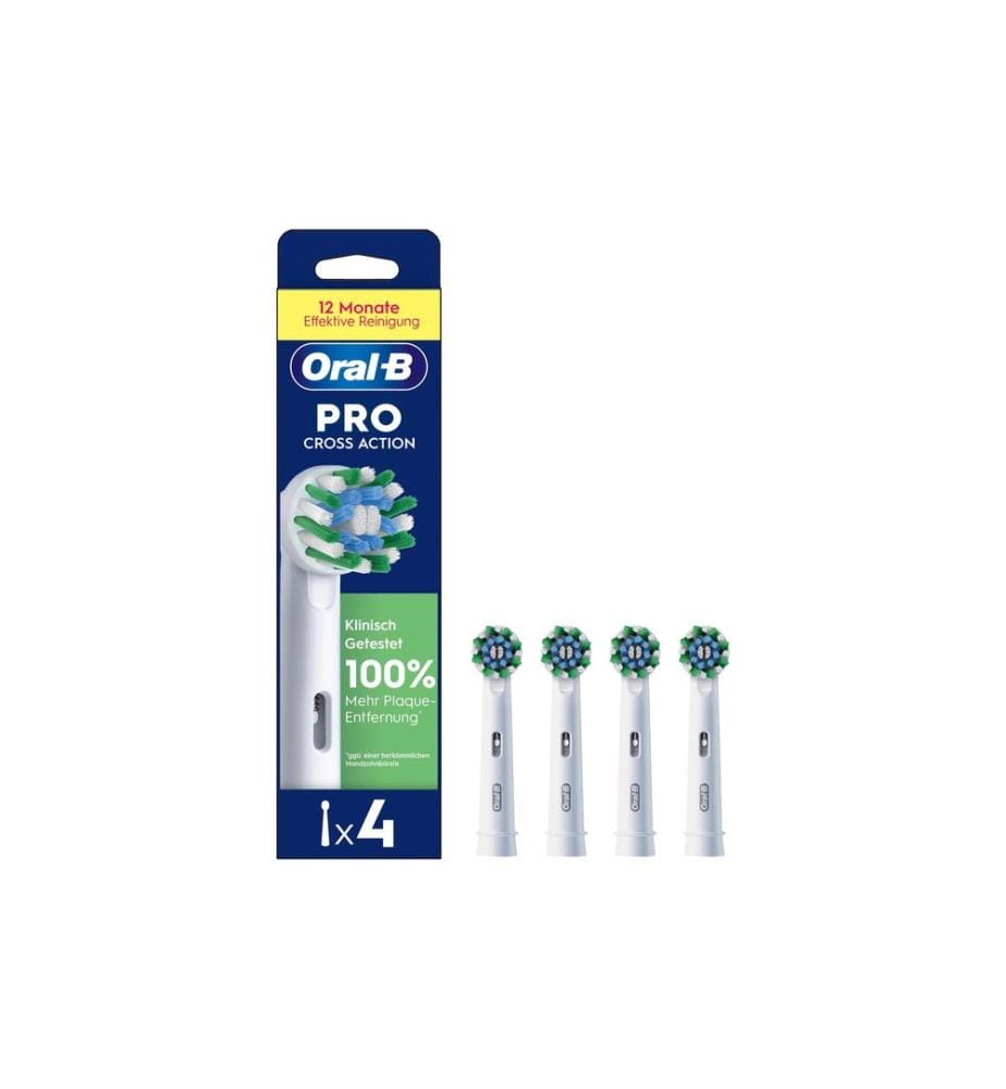 Oral-B Zahnbürstenkopf Pro CrossAction 4 Stück