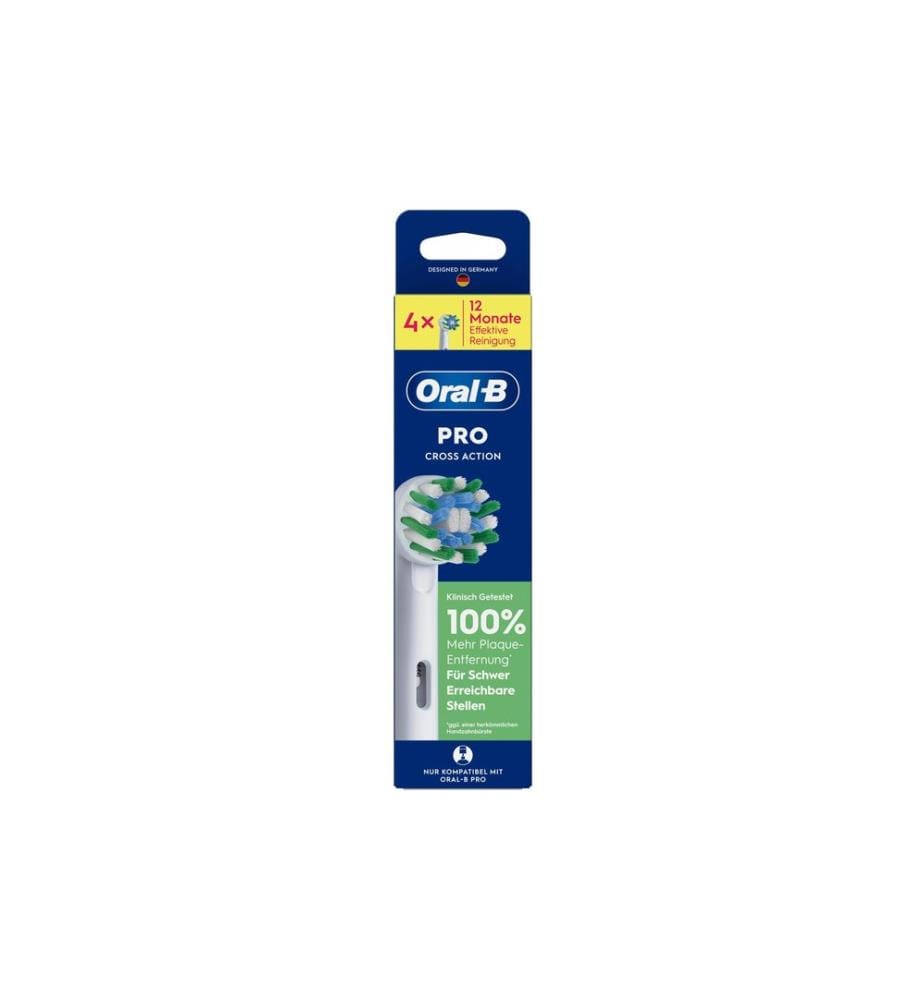 Oral-B Zahnbürstenkopf Pro CrossAction 4 Stück