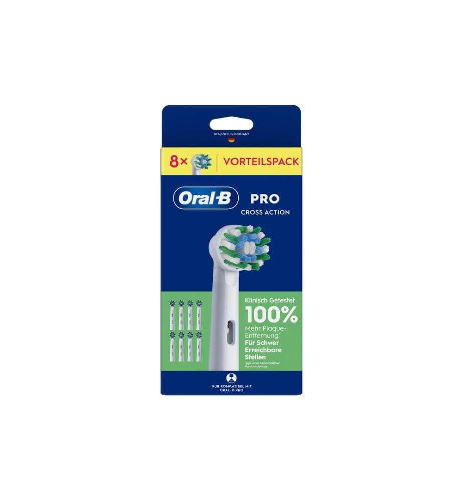 Oral-B Zahnbürstenkopf Pro CrossAction 8 Stück