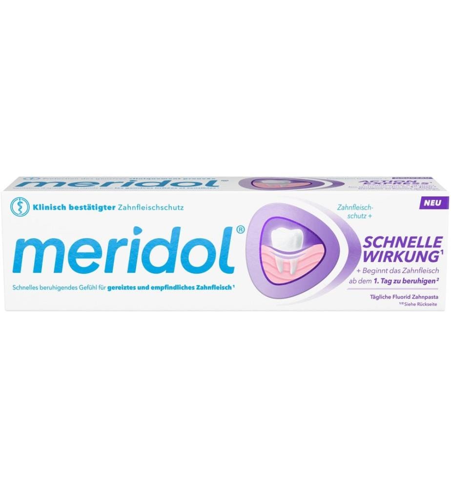 meridol - Dentifrice Effet rapide 75 ml