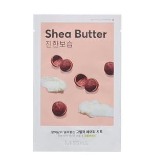 Masque en feuille au beurre de karité Airy Fit 19g