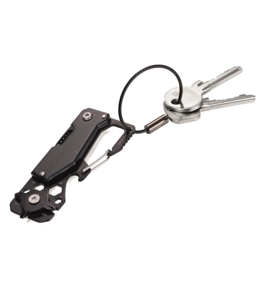 TROIKA - Couteau de poche Toolinator 10 fonctions Noir