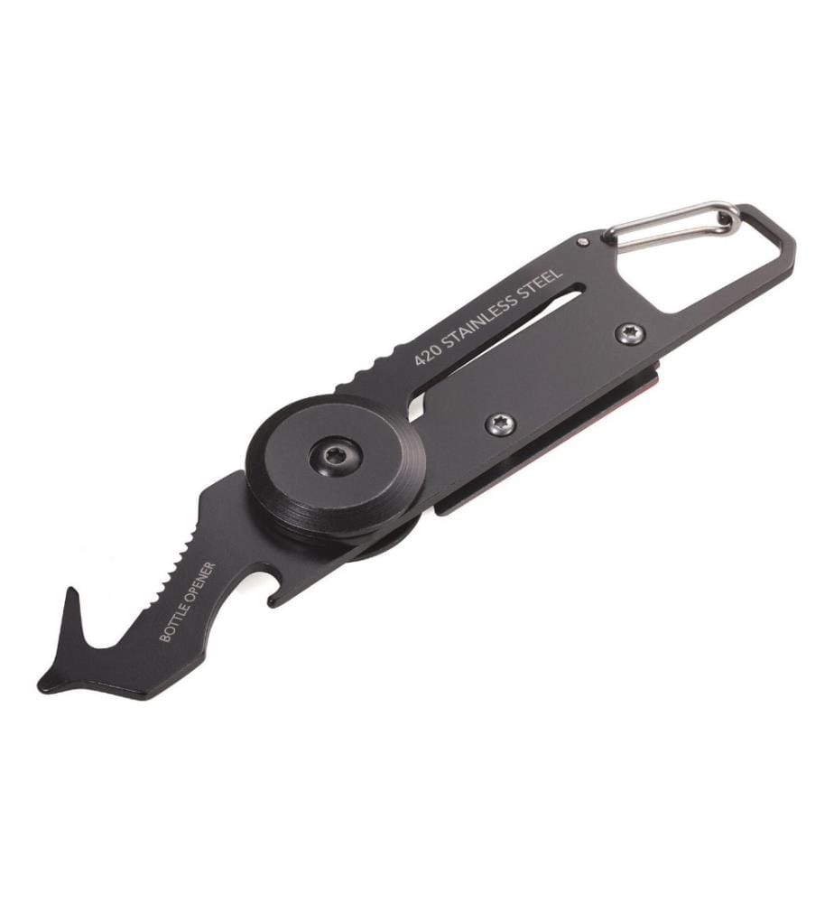 TROIKA - Taschenmesser Mini Egon 5 Funktionen Rot/Schwarz