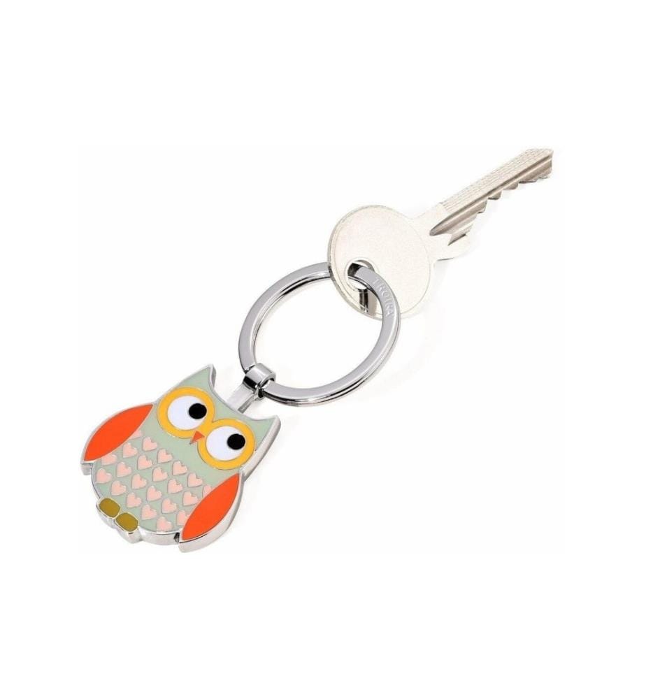 TROIKA - Porte-clés Hibou Rosy