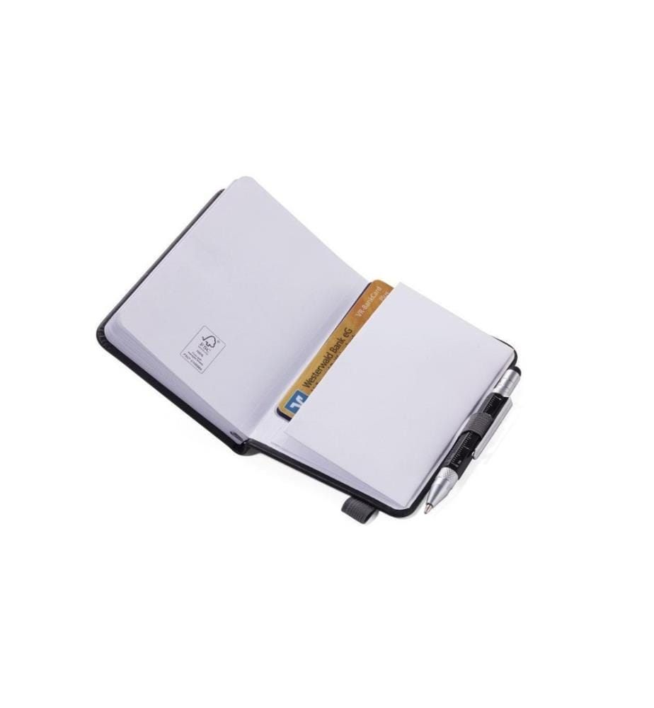TROIKA - Notizbuch LILIPAD+LILIPUT A7, Blanko, Dunkelblau