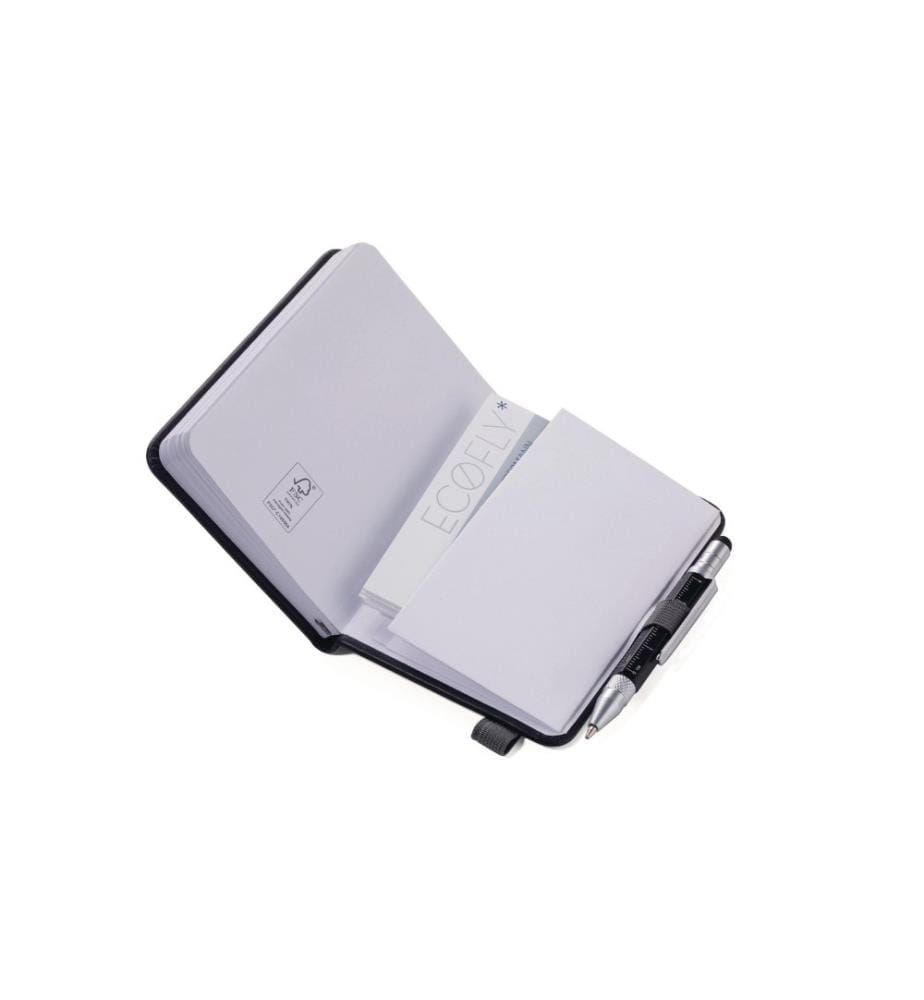 TROIKA - Notizbuch LILIPAD+LILIPUT A7, Blanko, Grau