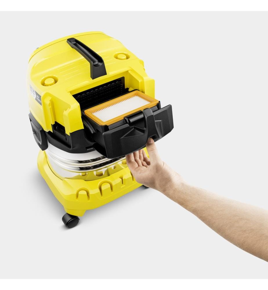 Aspiratore a batteria WD 4-18 S Dual - Giallo