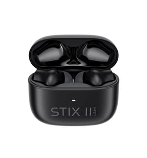 True Wireless Ohrhörer Veho STIX II Pro Mit ANC - Schwarz Carbon