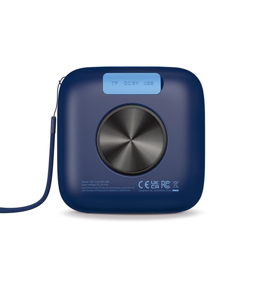 Veho MZ4 Bluetooth : Wireless Speaker - Blue