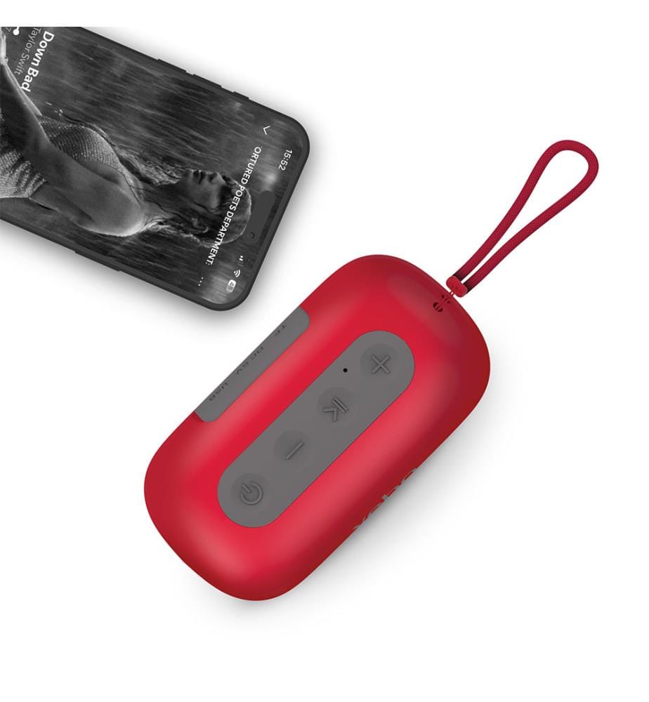 Veho MZ4 Bluetooth : Wireless Speaker - Red