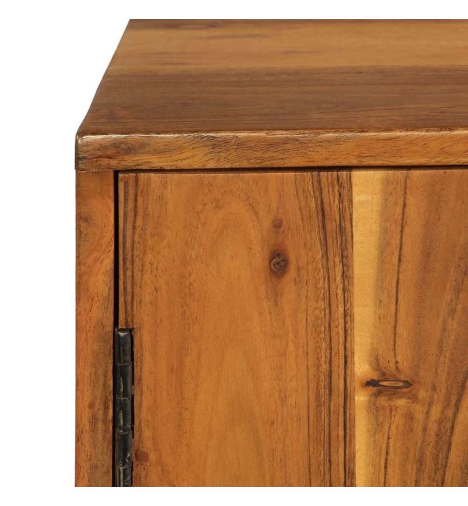 Buffet Marron 110x30x70 cm Bois d'acacia solide