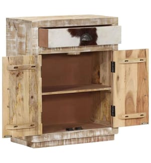 Sideboard 60x30x75 cm Massivholz Mango
