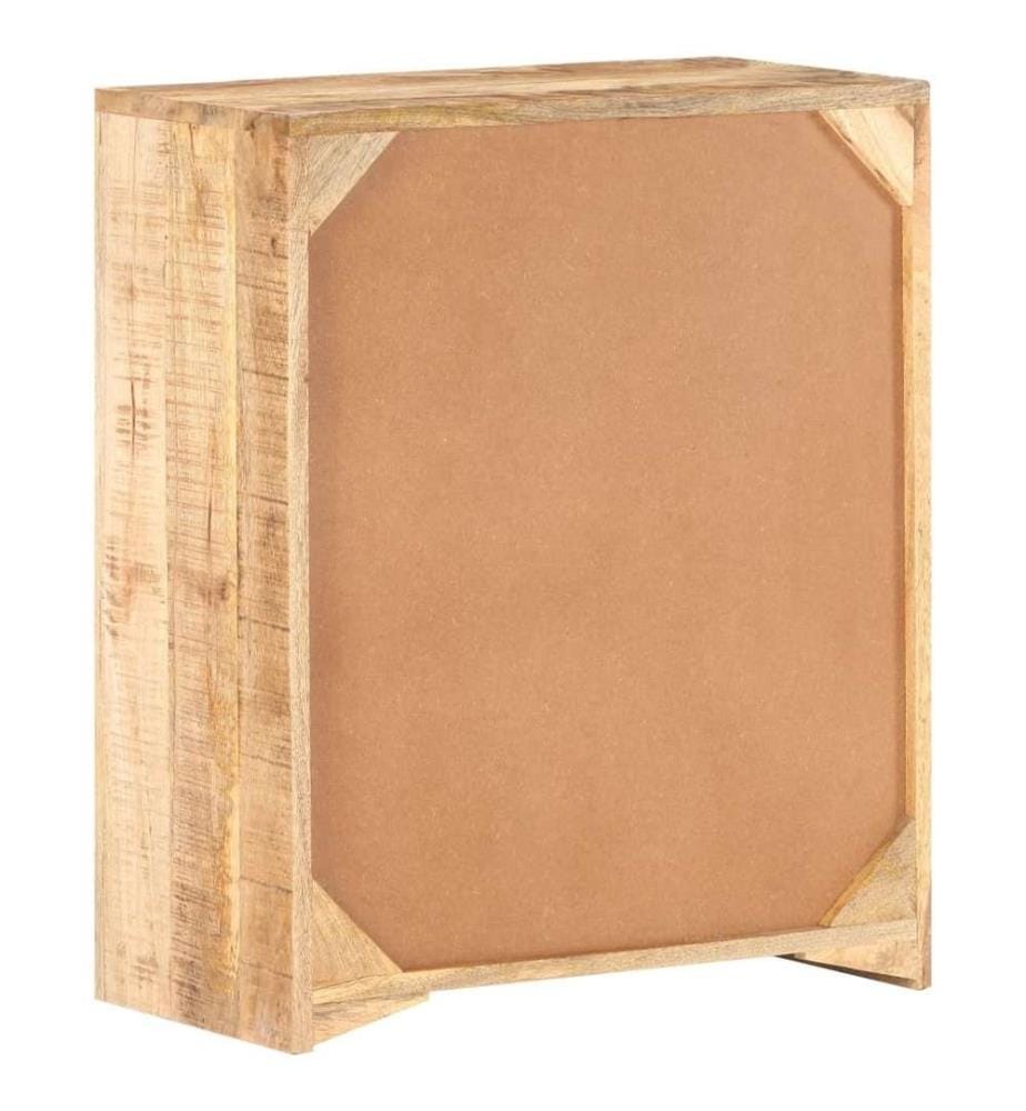 Sideboard 59x33x75 cm Raues Mangoholz