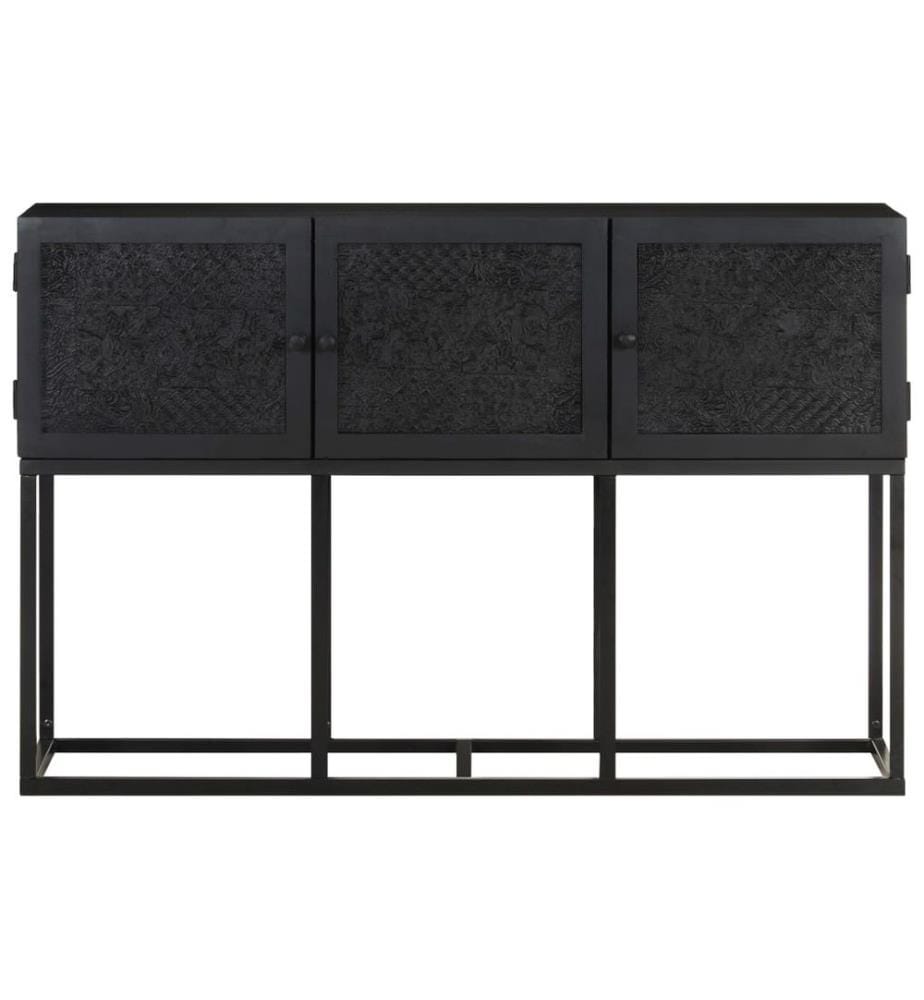 Sideboard 115x30x76 cm Mango Massivholz