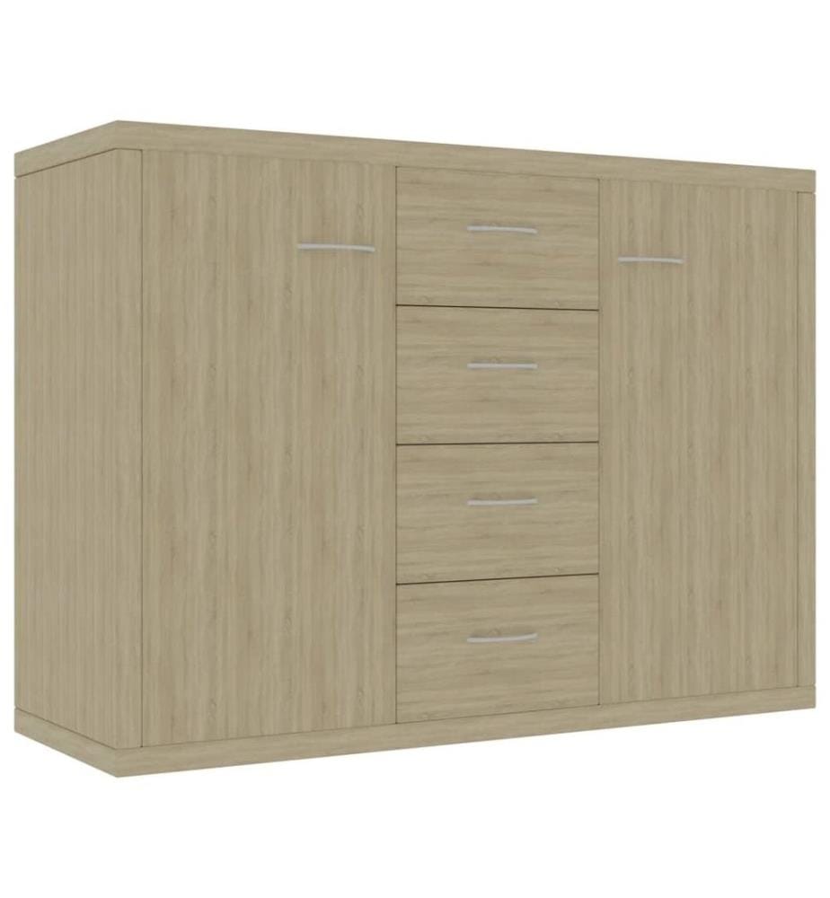 Sideboard Sonoma-Eiche 88x30x65 cm Holzwerkstoff