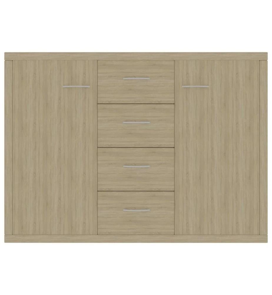 Sideboard Sonoma-Eiche 88x30x65 cm Holzwerkstoff