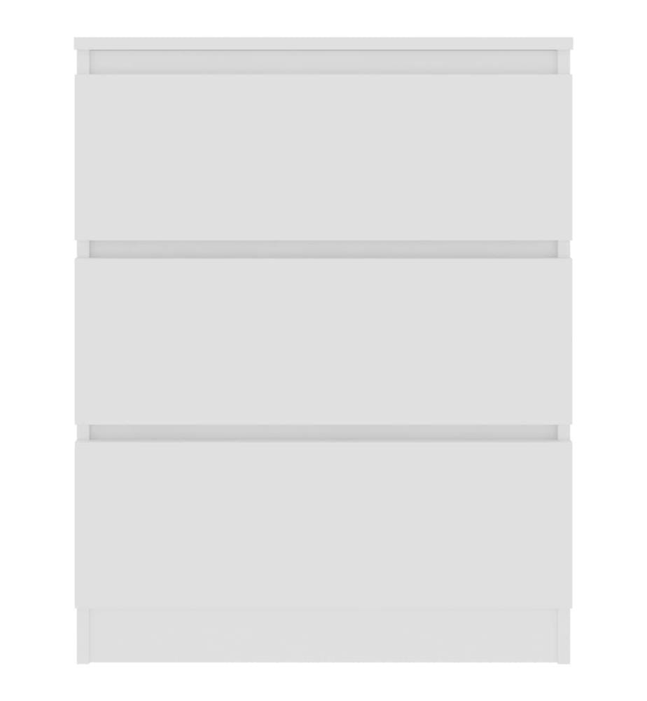 Sideboard Weiss 60x35x76 cm Holzwerkstoff