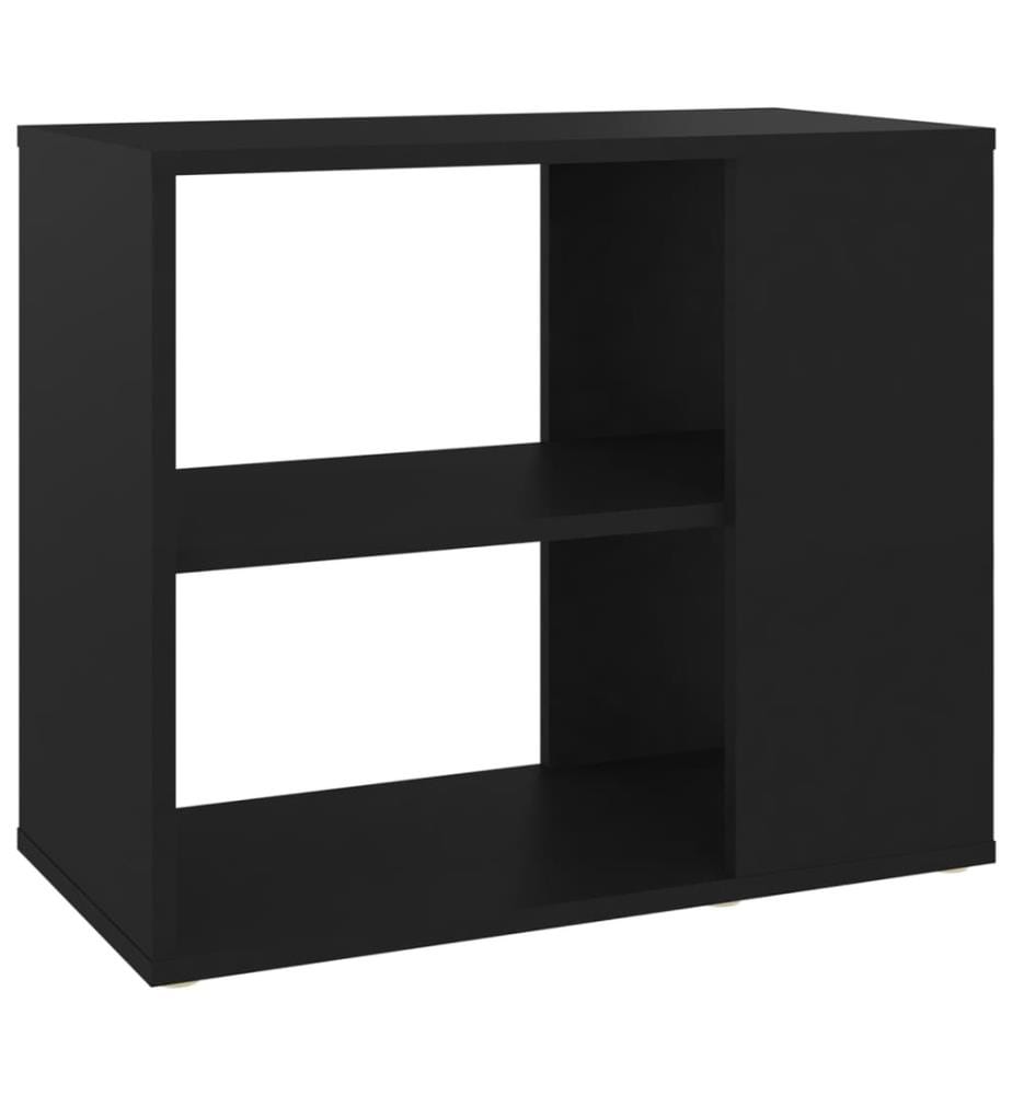 Beistelltisch Schwarz 60x30x50 cm Holzwerkstoff