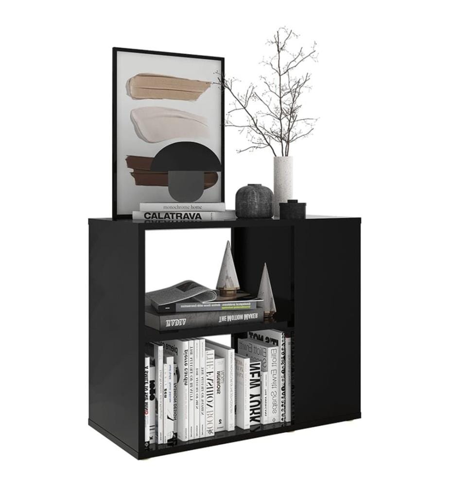 Beistelltisch Schwarz 60x30x50 cm Holzwerkstoff