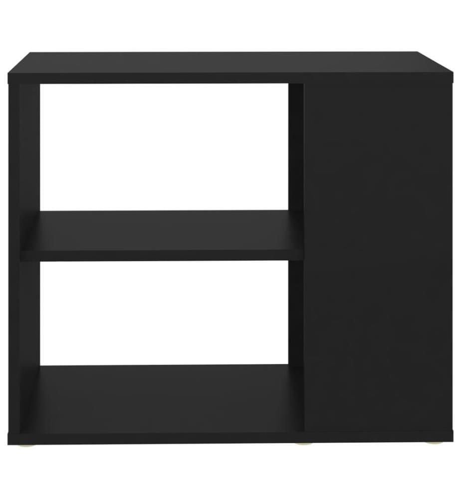 Beistelltisch Schwarz 60x30x50 cm Holzwerkstoff