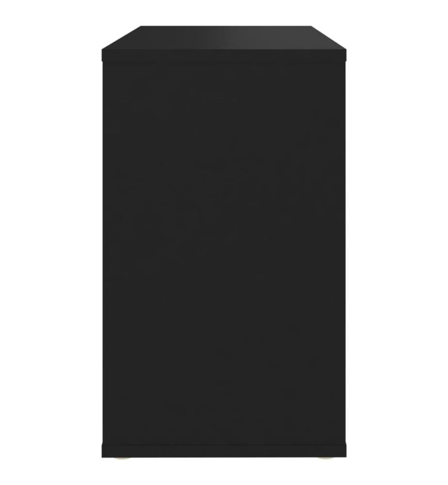 Beistelltisch Schwarz 60x30x50 cm Holzwerkstoff