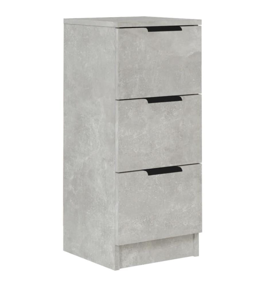 Sideboard Betongrau 30x30x70 cm Holzwerkstoff