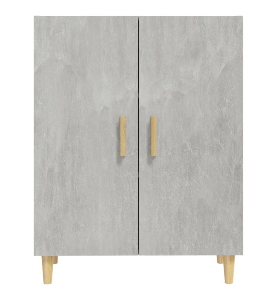 Buffet Gris béton 70x34x90 cm Bois d'ingénierie