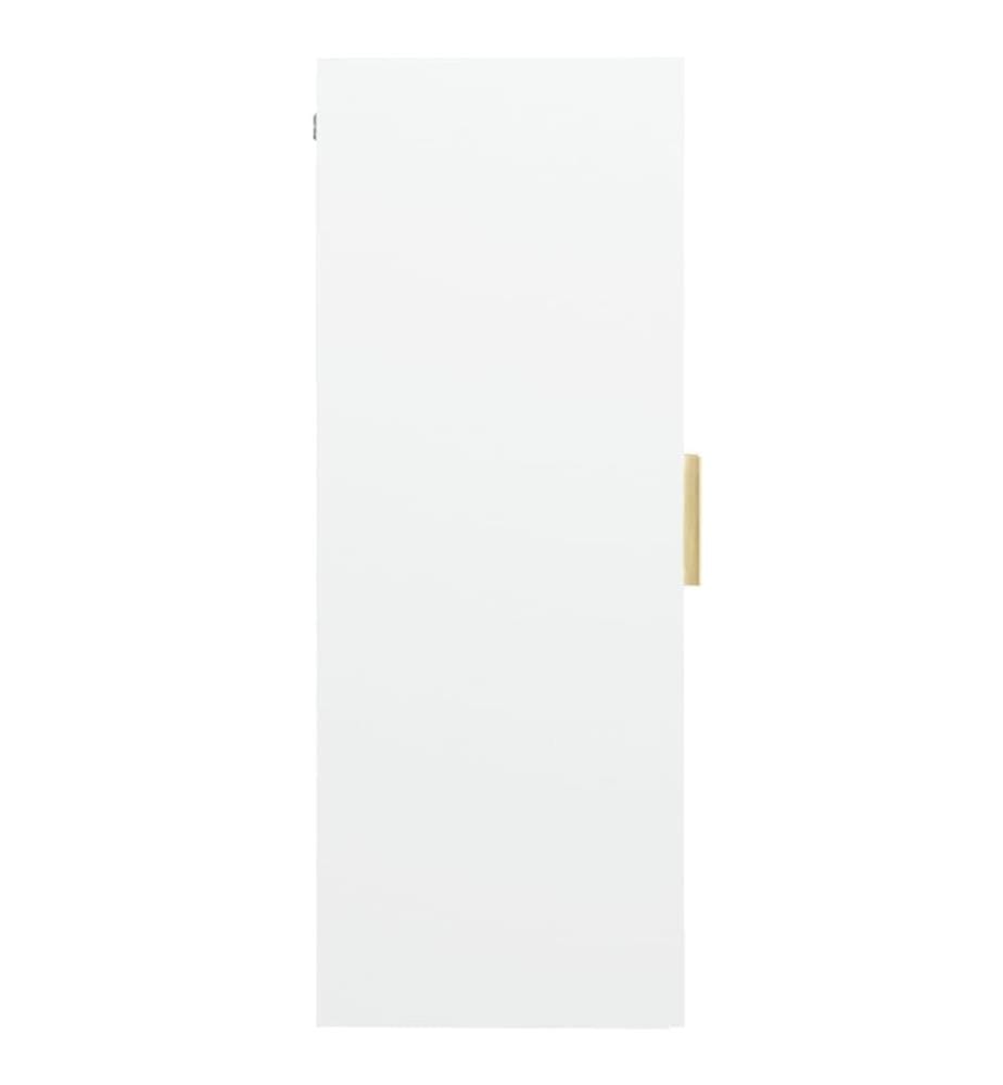 Armoire murale suspendue Blanc 69,5x34x90 cm