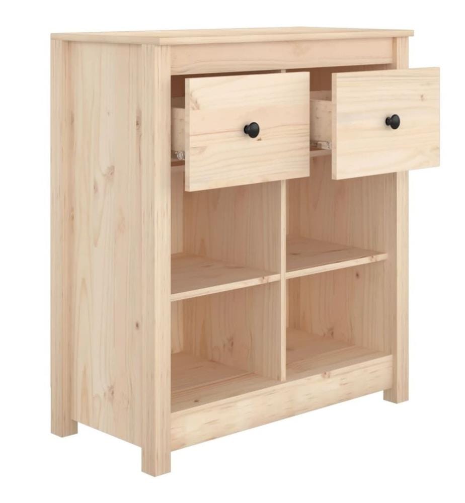 Buffet 70x35x80 cm Bois massif de pin