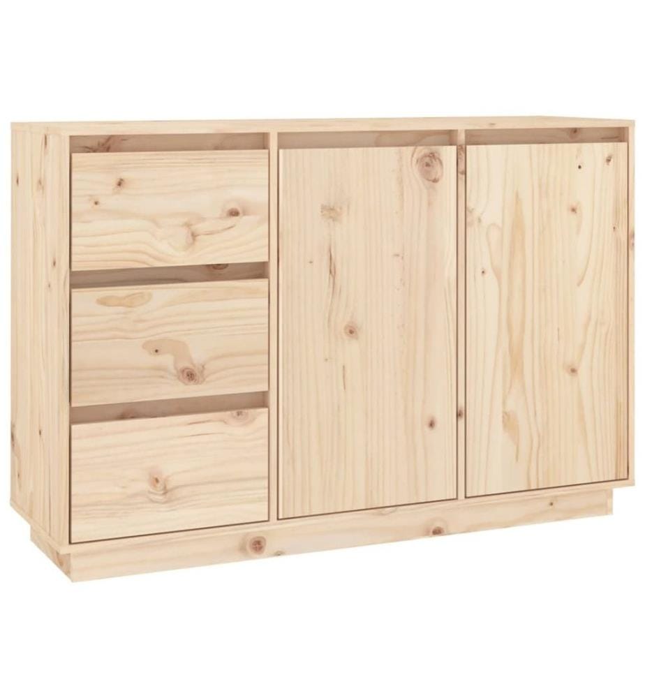 Buffet 111x34x75 cm Bois massif de pin