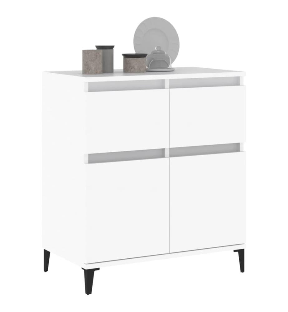 Sideboard Weiss 60x35x70 cm Holzwerkstoff