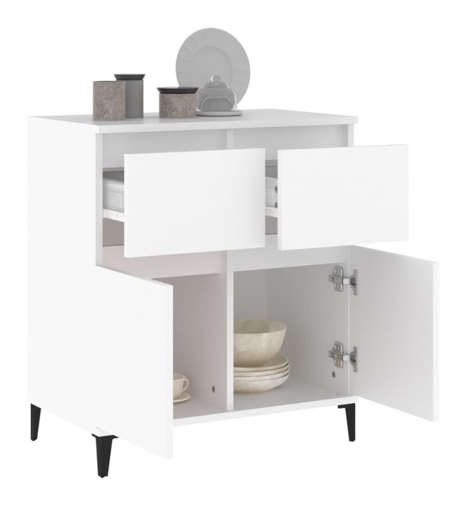 Sideboard Weiss 60x35x70 cm Holzwerkstoff
