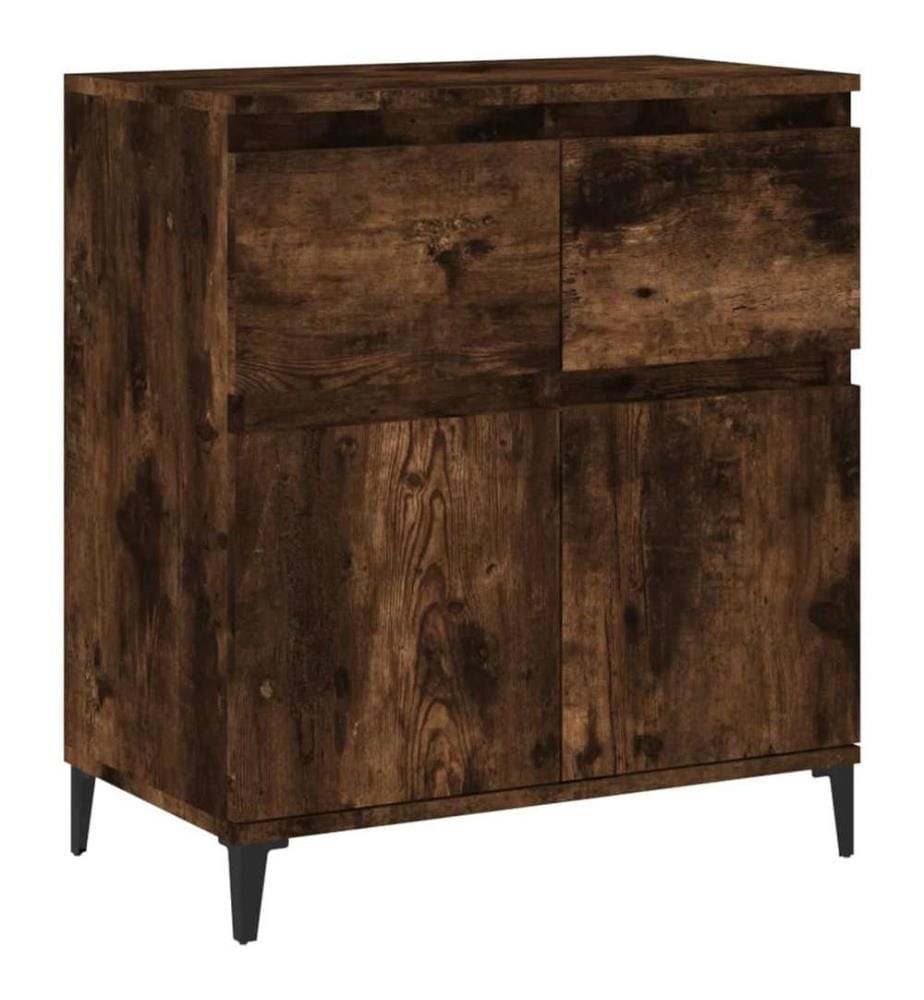 Sideboard Räuchereiche 60x35x70 cm Holzwerkstoff
