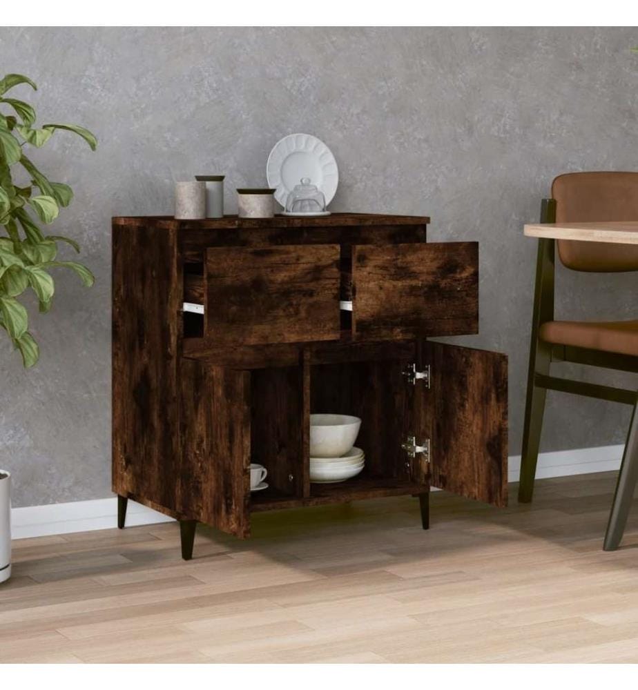 Sideboard Räuchereiche 60x35x70 cm Holzwerkstoff