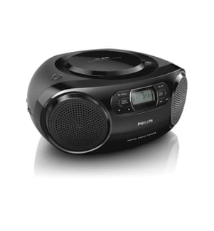 PHILIPS - Lecteur radio/CD AZB500 Noir