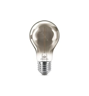 PHILIPS - Lampe LEDcla 11W E27 A60 smoky ND Blanc chaud (WW)