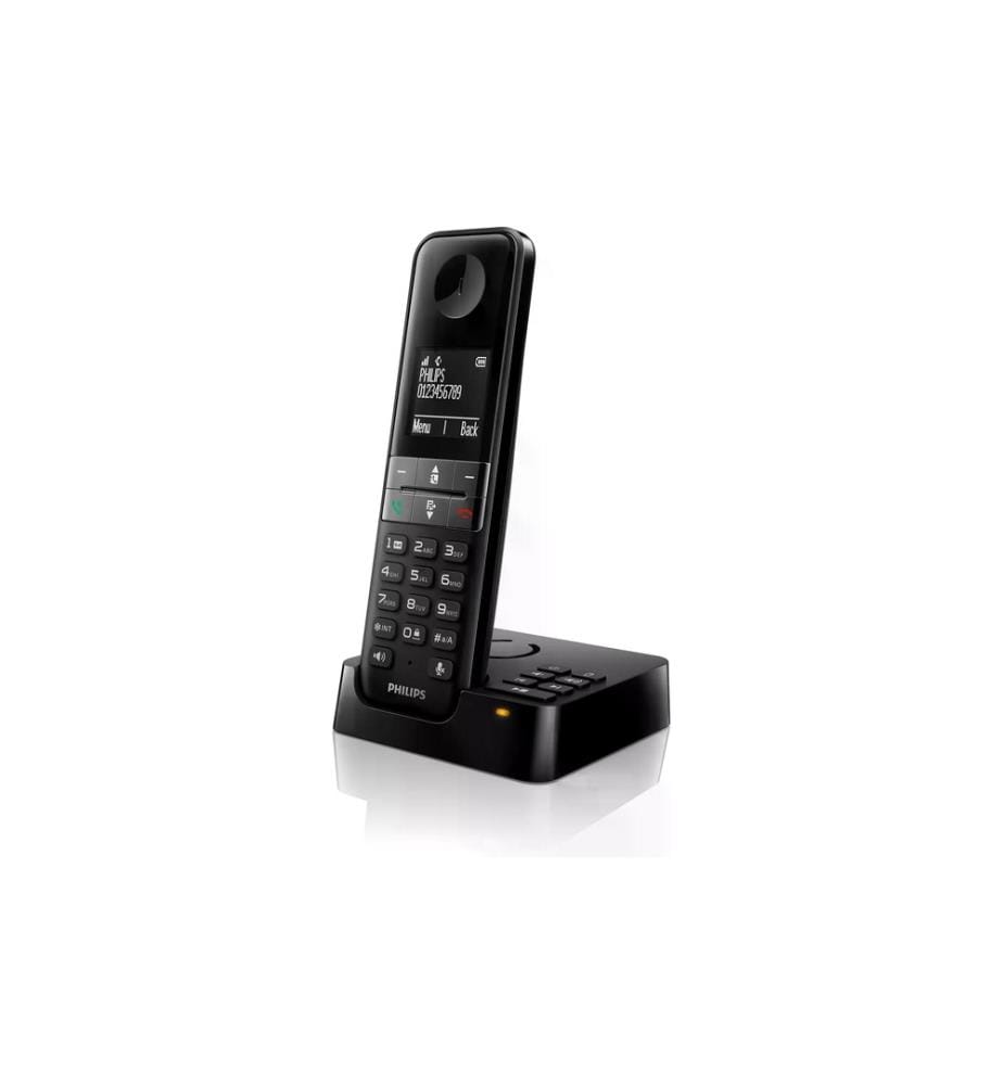 PHILIPS - Schnurlostelefon D4751B Schwarz