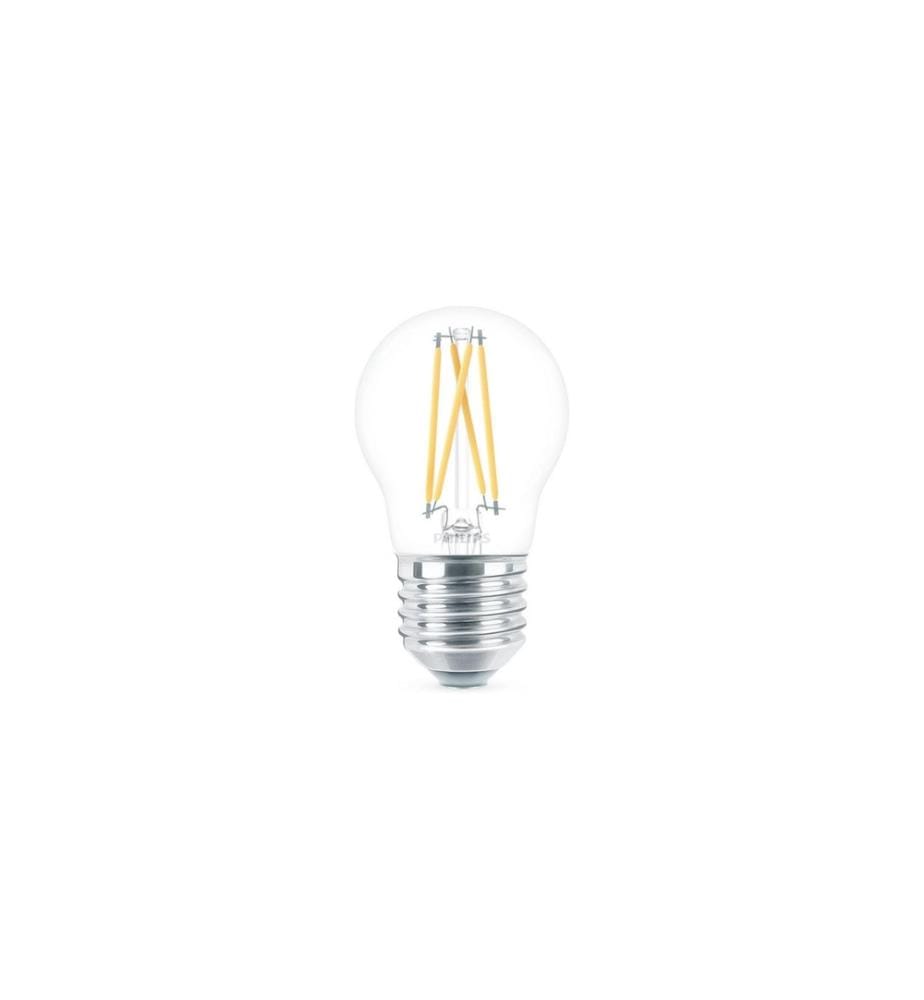PHILIPS - Lampe LEDcla 40W E27 P45 CL WGD90 Blanc chaud (WW)