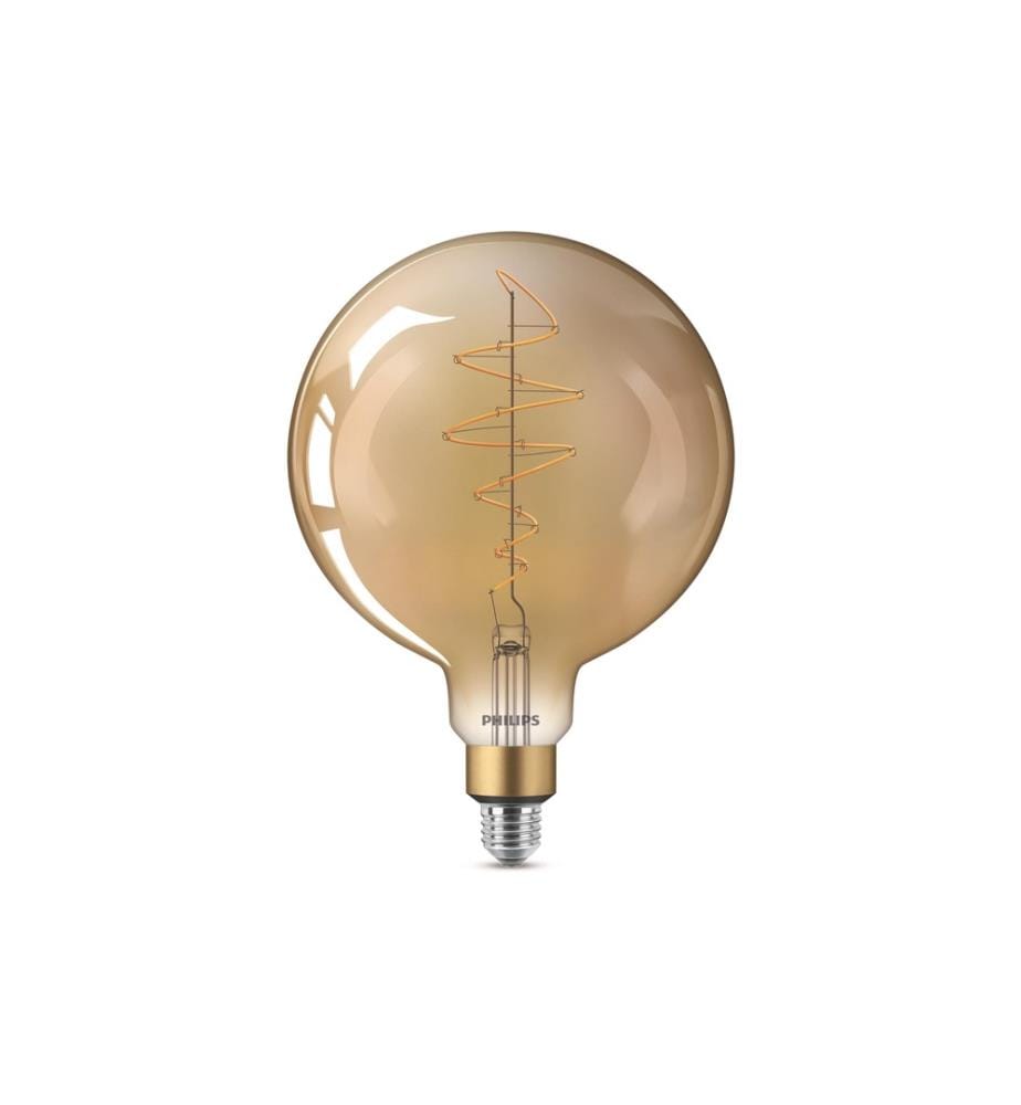 PHILIPS - Lampe LED classic-giant 40W E27 G200 GOLD DIM Blanc chaud (WW)