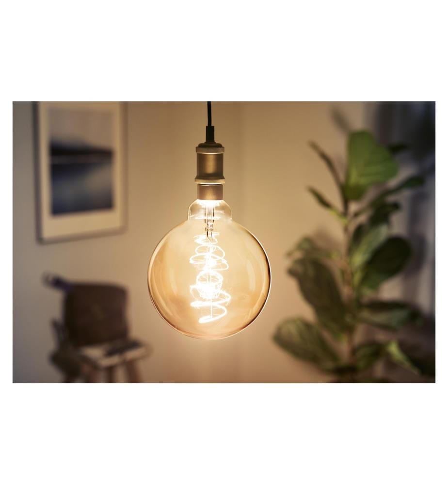 PHILIPS - Lampe LED classic-giant 40W E27 G200 GOLD DIM Blanc chaud (WW)