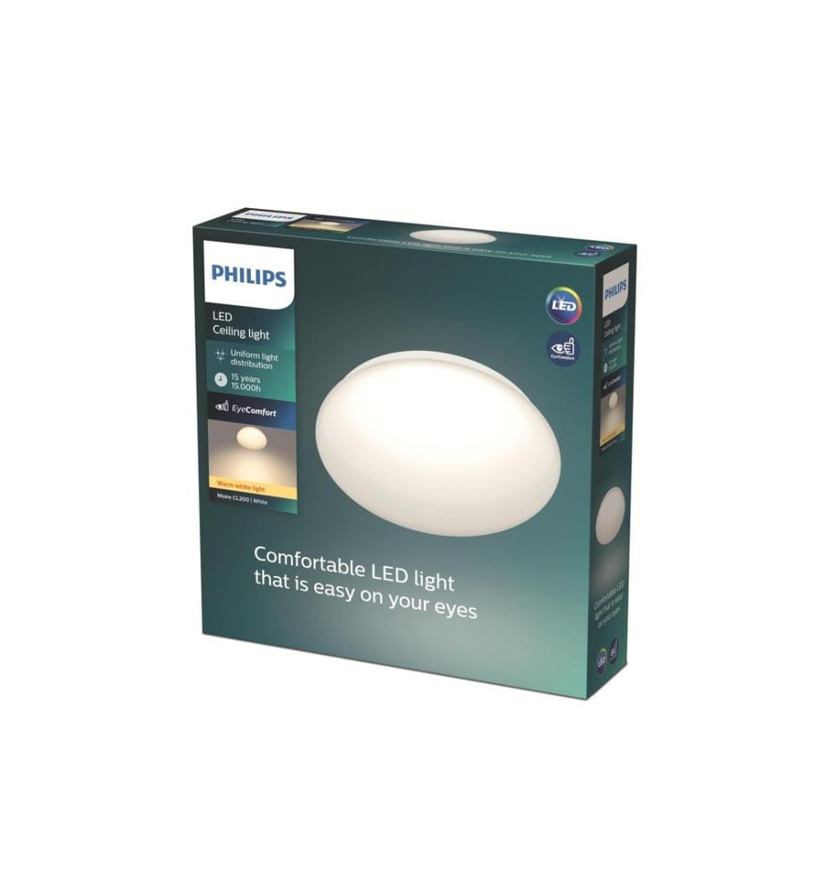 PHILIPS - Plafonnier Moire CL200 RD