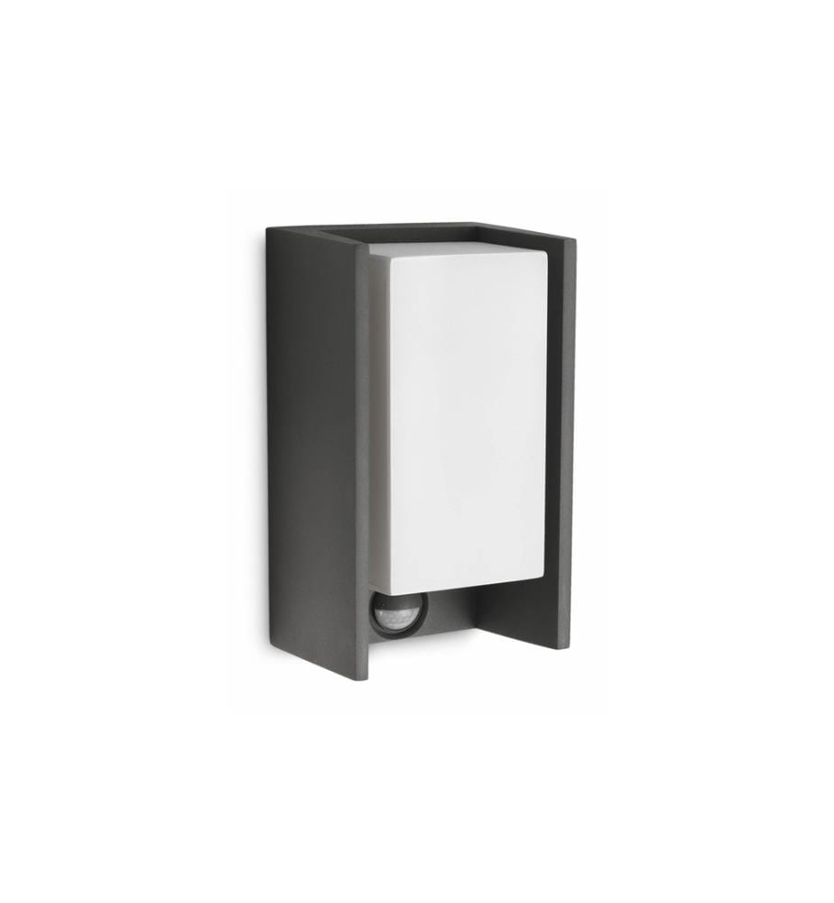 PHILIPS - Wandleuchte Bridge, E27, 42W, Anthrazit, BWM