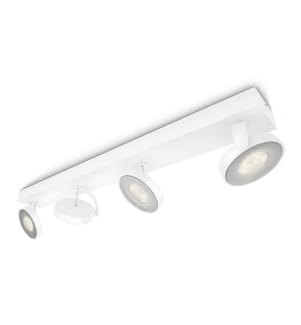 PHILIPS - Spot encastré Clockwork, 4 x 4.5 W, 2000 lm, 2700 K, blanc