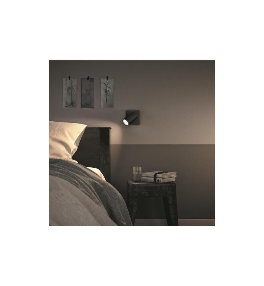 PHILIPS - Spot encastré Kosipo GU10, 5.5W, noir