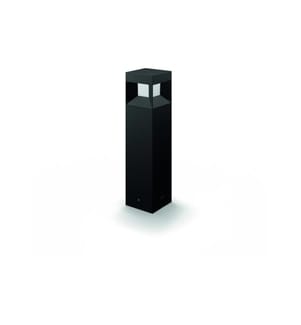 PHILIPS - Sockelleuchte Parterre 8 W, 800 lm, 2700 K, 40 cm, Schwarz