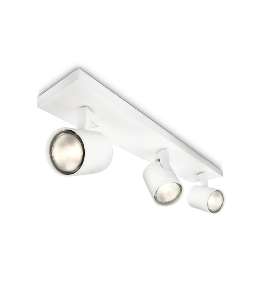 PHILIPS - Spot encastré Runner, 3 x GU10, 20 W, blanc
