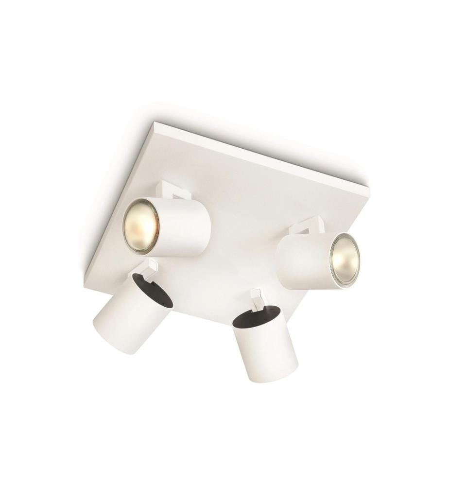 PHILIPS - Spot encastré Runner, 4 x GU10, 20 W, blanc